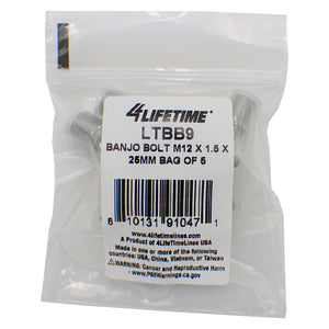 Brake Line Fitting Banjo Bolt - 4LifetimeLines LTBB9