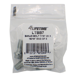 Brake Line Fitting Banjo Bolt - 4LifetimeLines LTBB7