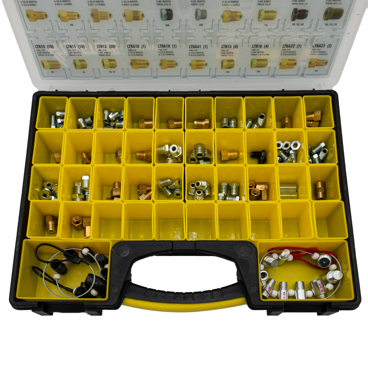 TA。枠　ブレスト 3/16″ & 1/4″ SAE Brake Line Fitting Kit | 4LifetimeLines®