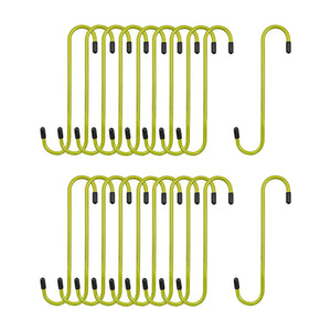 Yellow Powder-Coated Brake Caliper Hanger Hooks - Pack of 20