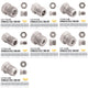 3/16" x 25 ft Galvanized Steel Brake Line Kit with 8 ft Gravel Guard