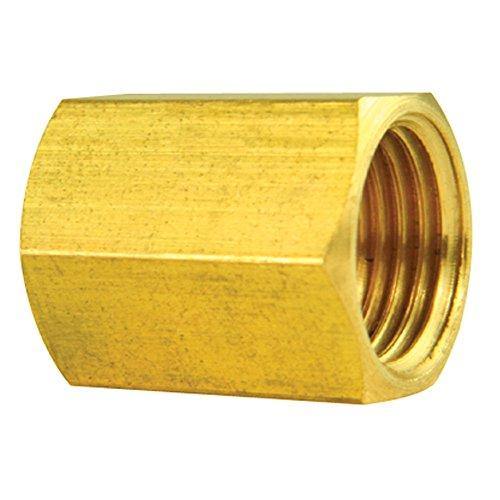 1/4" (7/16-24 Inverted) | Brass Brake Line Union 10ct