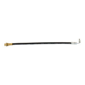 Rubber Brake Hose, 3/16" x 18", MF Swivel, 3/8-24