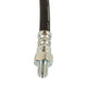Rubber Brake Hose, 3/16" x 14", MF, 3/8-24