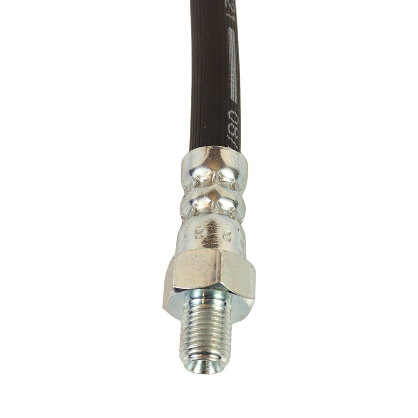 Rubber Brake Hose, 3/16" x 14", MF, 3/8-24