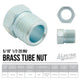 5/16" (1/2-20 I) | Tube Nut | 10ct - 4LifetimeLines