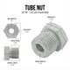 4LIFETIMELINES 3/16" Brake Line Replacement Fitting Kit, Steel Tube Nuts, Pack of 16 - 4LifetimeLines