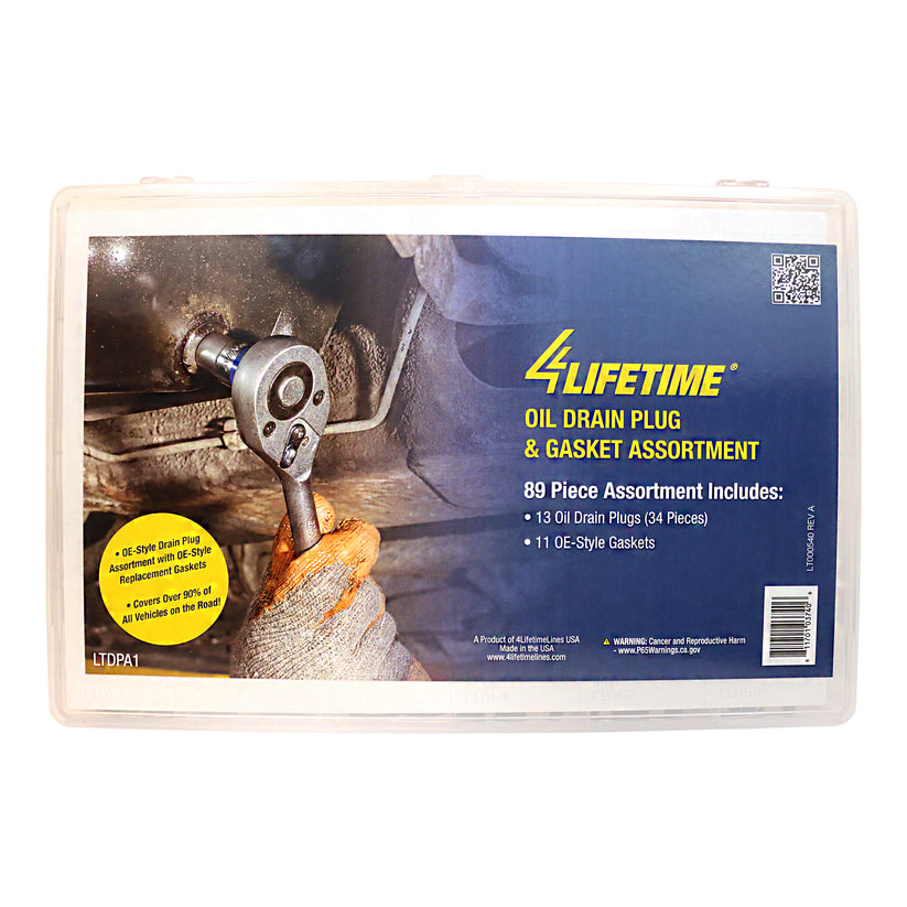 Oil Drain Plug and Gasket Replacement Assortment