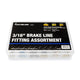 3/16" Brake Line Fitting Assortment | 24 SKU - 4LifetimeLines