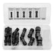High Pressure Compression Fitting Union Assortment | Black Oxide Coated