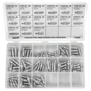 Stainless Steel Bleeder Screw Assortment Kit