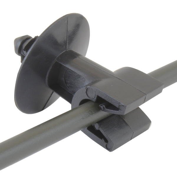 Brake Line Tubing Clamp | 1/4" | Single Slot | Bag of 10