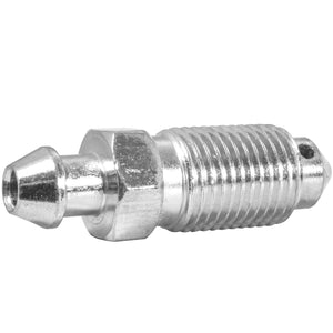 M10x1.0 | 10MM Hex | 32.8MM OAL | Brake Bleeder Screw | Stainless Steel | 2ct