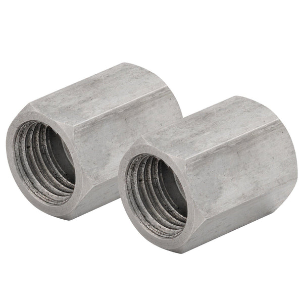 3/16" (3/8-24 Inverted) Stainless Steel Brake Line Union | 2ct
