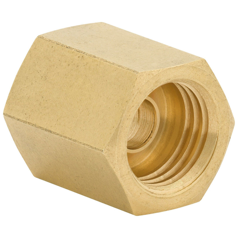 4LIFETIMELINES 3/16 (3/8-24 Inverted) Brass Brake Line Union, Coupler, Pack of 50 - 4LifetimeLines