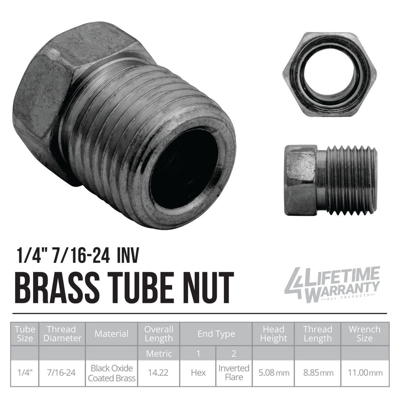 1/4 Copper Nickel 12 ft Coil Flared & Fitted - 4LifetimeLines