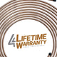 1/4" x 25 | Copper-Nickel Brake Line Tubing Coil and Fitting Kit - 4LifetimeLines