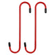 Red Powder-Coated Brake Caliper Hanger Hooks - Pack of 2