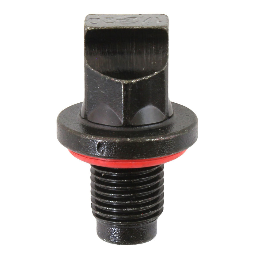 4LIFETIMELINES 1/2-20 Black Oxide Coated Steel Oil Drain Plug, 14mm Hex - 4LifetimeLines