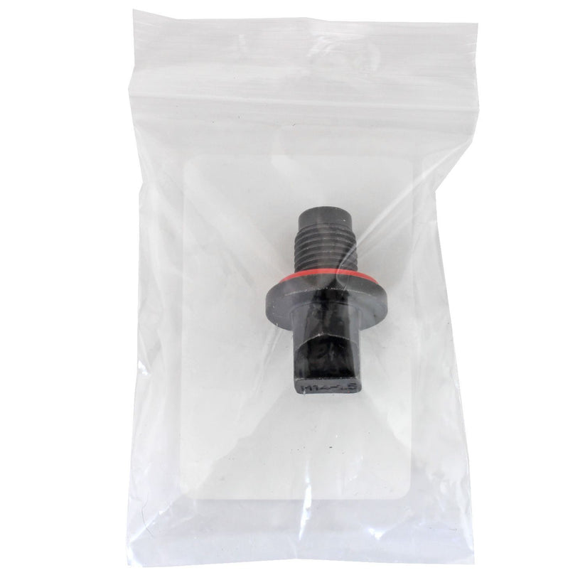 4LIFETIMELINES M14x1.50 Black Oxide Coated Steel Oil Drain Plug, 14mm Hex - 4LifetimeLines