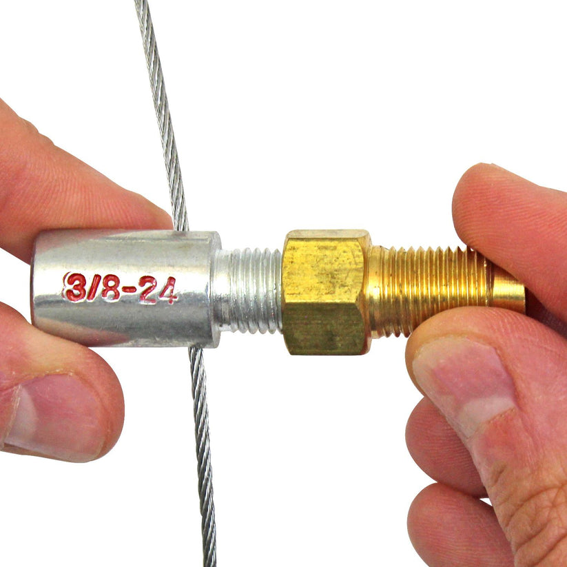 SAE Brake Line Fitting Size Gauge