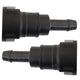 4LIFETIMELINES Fuel Line Quick Connect , Straight Push-On, Adapter for 1/2 in Steel to 1/2 in Nylon Tubing, Bag of 2 - 4LifetimeLines