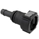 4LIFETIMELINES Fuel Line Quick Connect , Straight Push-On, Adapter for 12 mm Steel to 1/2 in Nylon Tubing, Bag of 2 - 4LifetimeLines