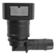 4LIFETIMELINES Fuel Line Quick Connect , 90 Degree Push-On, Adapter for 12 mm Steel to 1/2 in Nylon Tubing, Bag of 2 - 4LifetimeLines