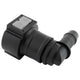 4LIFETIMELINES Fuel Line Quick Connect , 90 Degree Push-On, Adapter for 12 mm Steel to 1/2 in Nylon Tubing, Bag of 2 - 4LifetimeLines