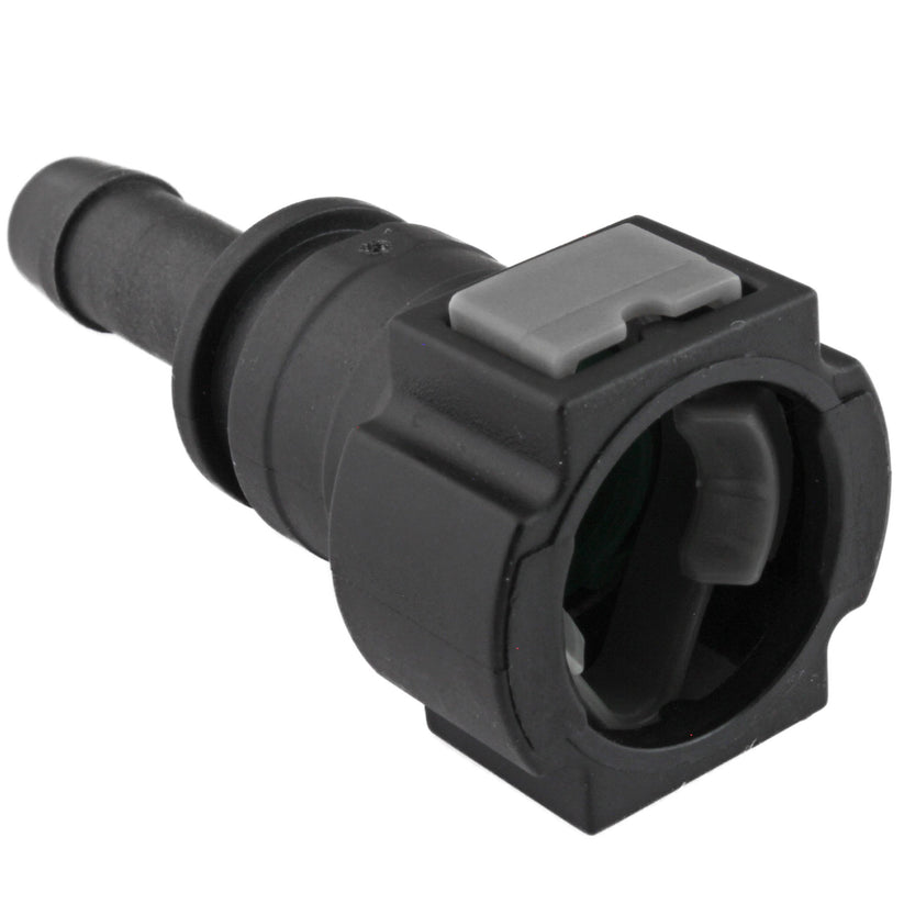 4LIFETIMELINES Fuel Line Quick Connect , Straight Push-On, Adapter for 3/8 in Steel to 3/8 in Nylon Tubing, Bag of 2 - 4LifetimeLines