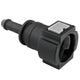 4LIFETIMELINES Fuel Line Quick Connect , Straight Push-On, Adapter for 3/8 in Steel to 5/16 in Nylon Tubing, Bag of 2 - 4LifetimeLines