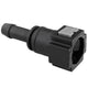4LIFETIMELINES Fuel Line Quick Connect , Straight Push-On, Adapter for 5/16 in Steel to 3/8 in Nylon Tubing, Bag of 2 - 4LifetimeLines
