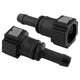 4LIFETIMELINES Fuel Line Quick Connect , Straight Push-On, Adapter for 5/16 in Steel to 3/8 in Nylon Tubing, Bag of 2 - 4LifetimeLines