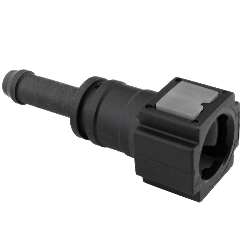 4LIFETIMELINES Fuel Line Quick Connect , Straight Push-On, Adapter for 1/4 in Steel to 5/16 in Nylon Tubing, Bag of 2 - 4LifetimeLines