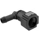 4LIFETIMELINES Fuel Line Quick Connect , 90 Degree Push-On, Adapter for 5/16 in Steel to 3/8 in Nylon Tubing, Bag of 2 - 4LifetimeLines