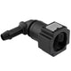 4LIFETIMELINES Fuel Line Quick Connect , 90 Degree Push-On, Adapter for 5/16 in Steel to 5/16 in Nylon Tubing, Bag of 2 - 4LifetimeLines