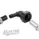 4LIFETIMELINES Fuel Line Quick Connect , 90 Degree Push-On, Adapter for 5/16 in Steel to 5/16 in Nylon Tubing, Bag of 2 - 4LifetimeLines