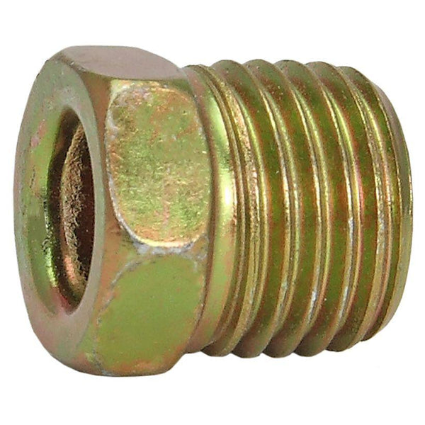 Fuel Line Steel Tube Nut | 5/16" Tube (M14x1.5 Surface Seal) | Inverted Flare | 10ct
