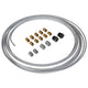 3/16" x 25 | Galvanized Steel Brake Line Kit | Fittings Included - 4LifetimeLines