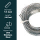 1/4" x 16 Stainless Steel Spring Gravel and Rock Guard