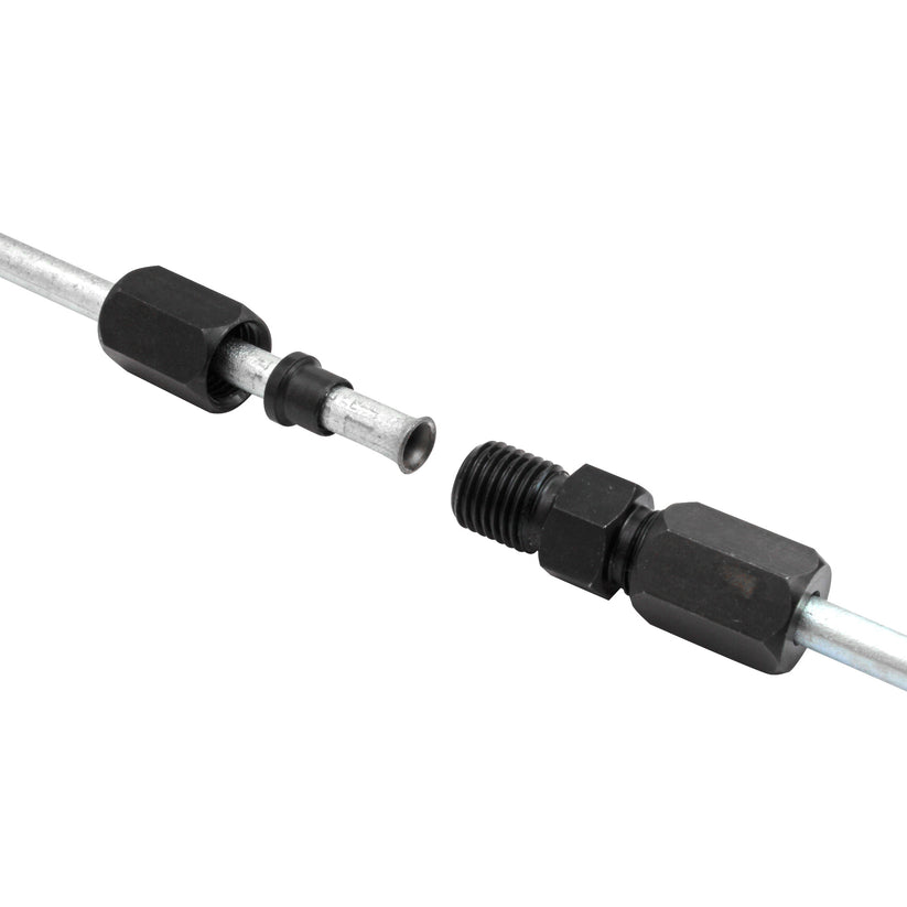 High Pressure Compression Fitting Union Assortment | Black Oxide Coated