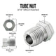 3/16" (3/8-24 Inverted) |  Tube Nut | Stainless Steel | 10ct - 4LifetimeLines