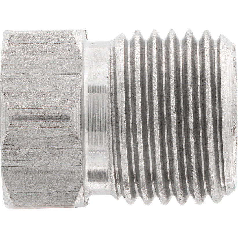 1/4" (7/16-24 Inverted) | Stainless Steel Brake Line Tube Nut | 10ct - 4LifetimeLines