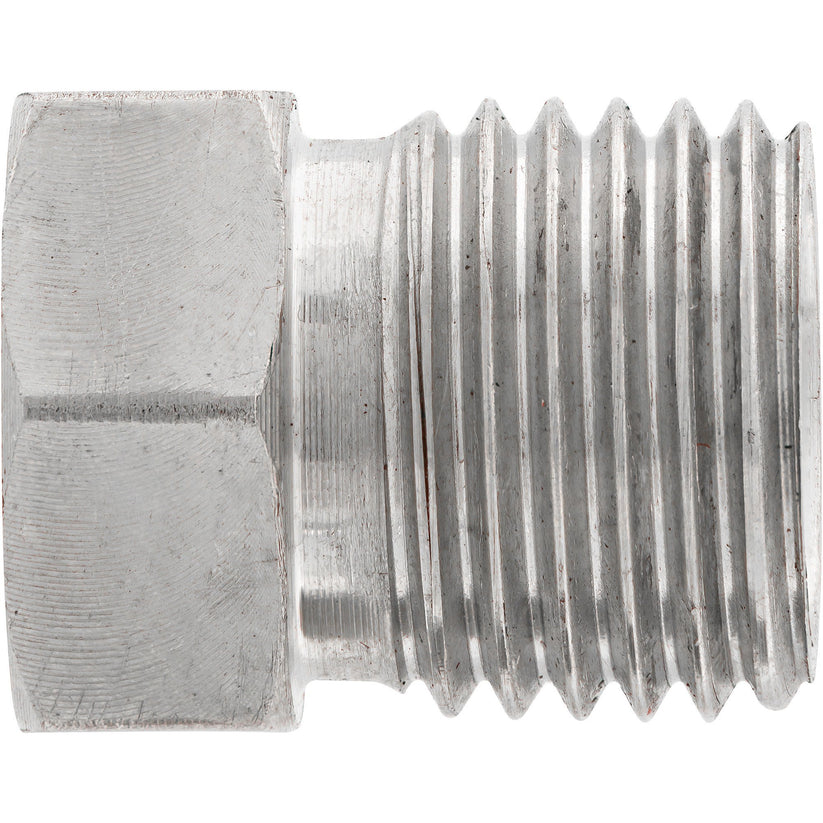 5/16" (1/2-20 Inverted) Stainless Steel Tube Nut | 10ct