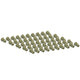 4LIFETIMELINES 3/16 (M10 x 1.0 Bubble) Steel Brake Line Fitting, Tube Nut, Pack of 50 - 4LifetimeLines