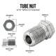 3/16" (M10x1.0 Inverted) | Tube Nut | Stainless Steel | 10ct - 4LifetimeLines