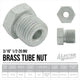 4LIFETIMELINES 3/16" Brake Line Replacement Fitting Kit, Steel Tube Nuts, Pack of 16 - 4LifetimeLines