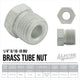 1/4" (9/16-18 Inverted) | Steel Tube Nut | 10ct - 4LifetimeLines