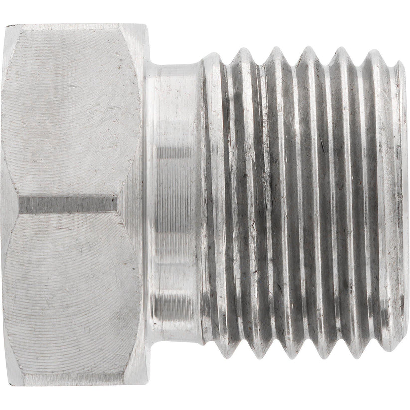 1/4" (1/2-20 Inverted) | Stainless Steel Brake Line Tube Nut | 10ct - 4LifetimeLines