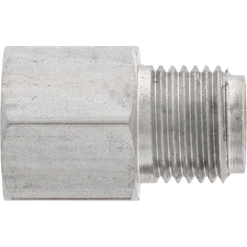 (1/2-20 Inverted)F to (7/16-24 Inverted)M | Stainless Steel Brake Line Adapter | 10ct - 4LifetimeLines